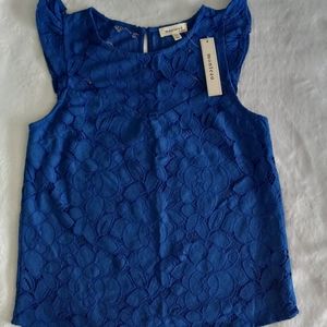 Blouse Monteau royal blue size XL